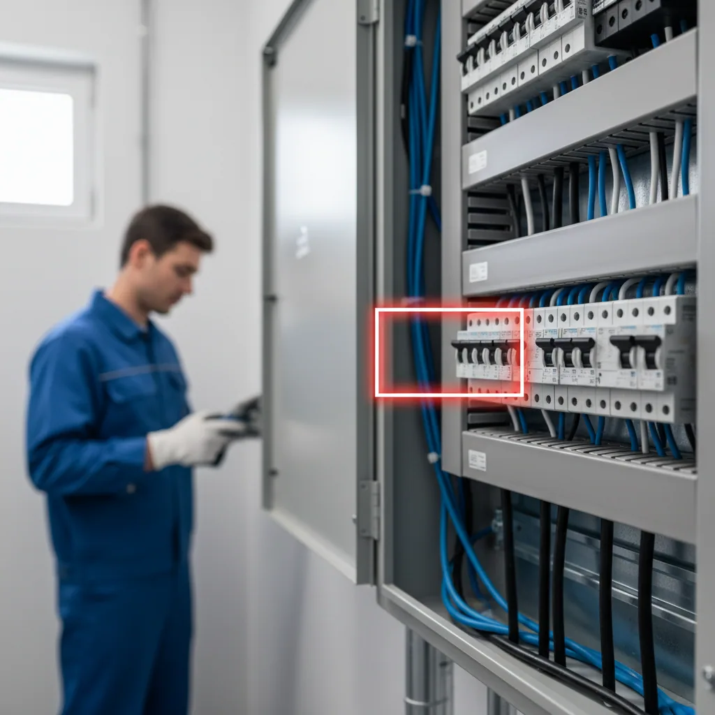 Electrical panel circuit breakers for a home electrification assessment