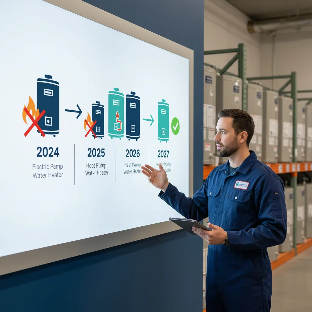 Timeline of BAAQMD regulations and the 2027 gas water heater phase out