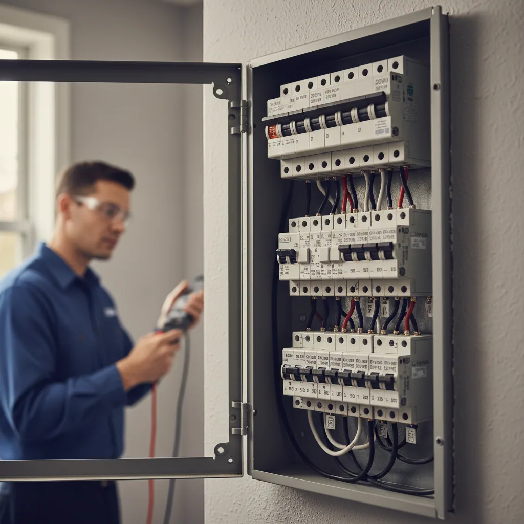 A 200-amp electrical panel upgrade required for Bay Area water heater replacement