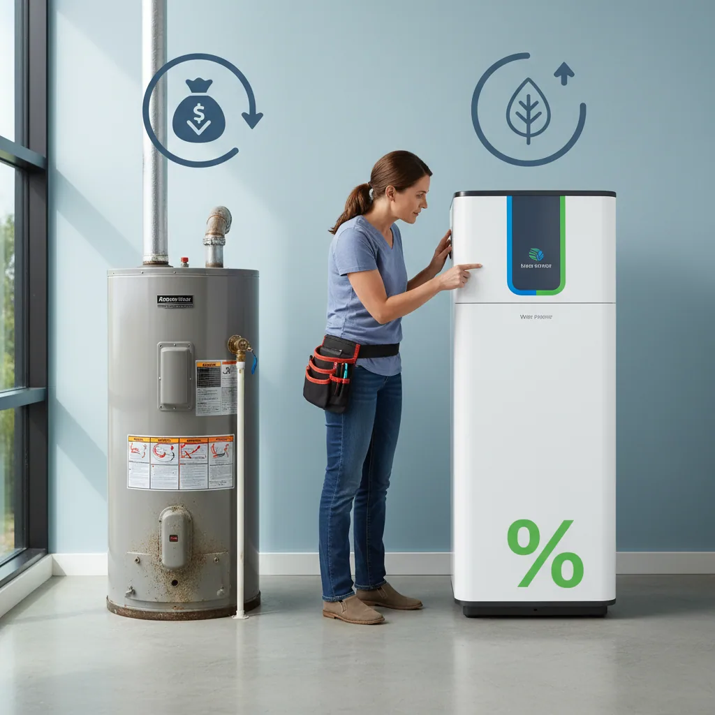Comparison of commercial water heater rebates and energy savings for Bay Area landlords