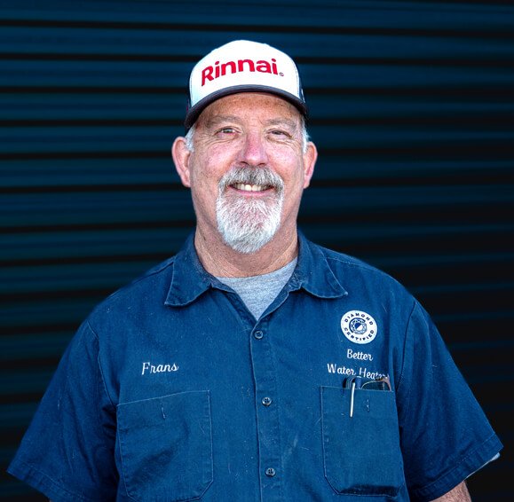 Frans Cartwright, licensed water heater specialist serving the Bay Area