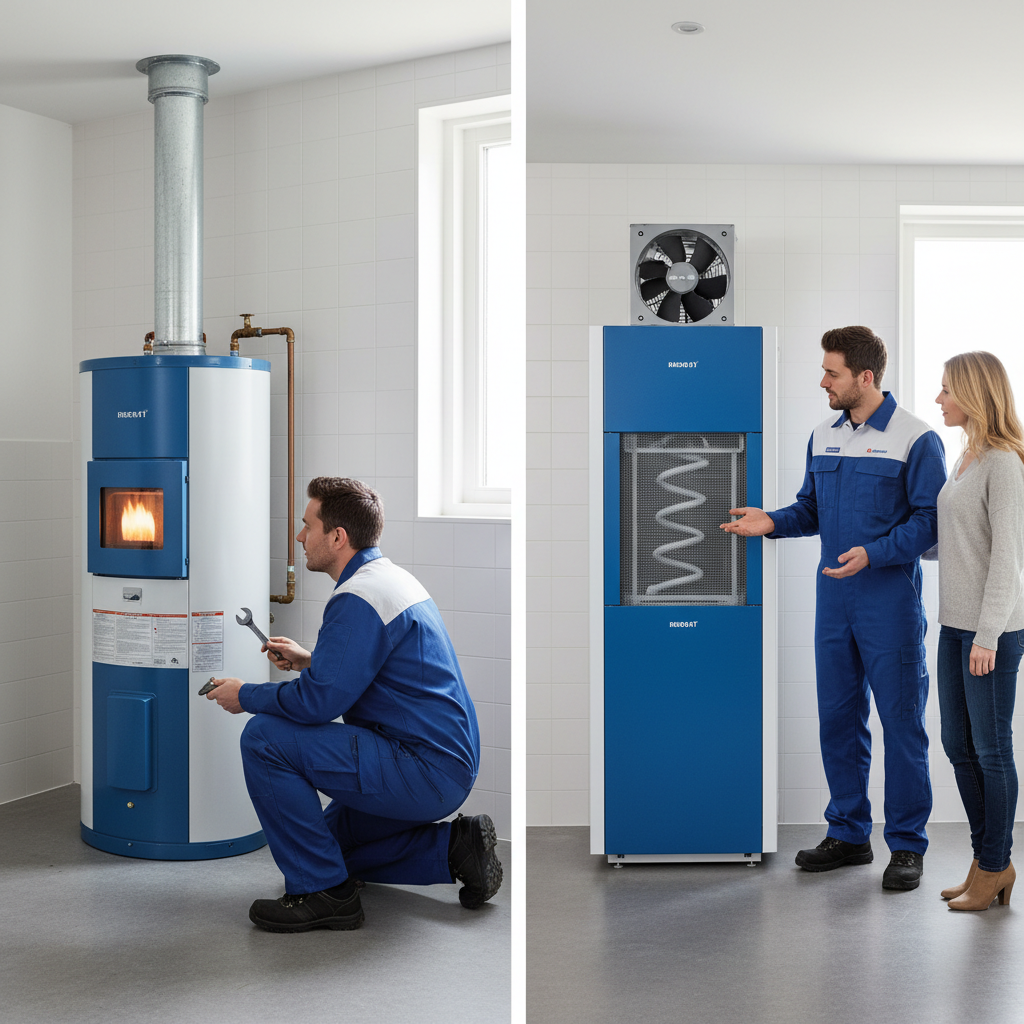 Comparison of gas water heater vs heat pump for Bay Area humidity