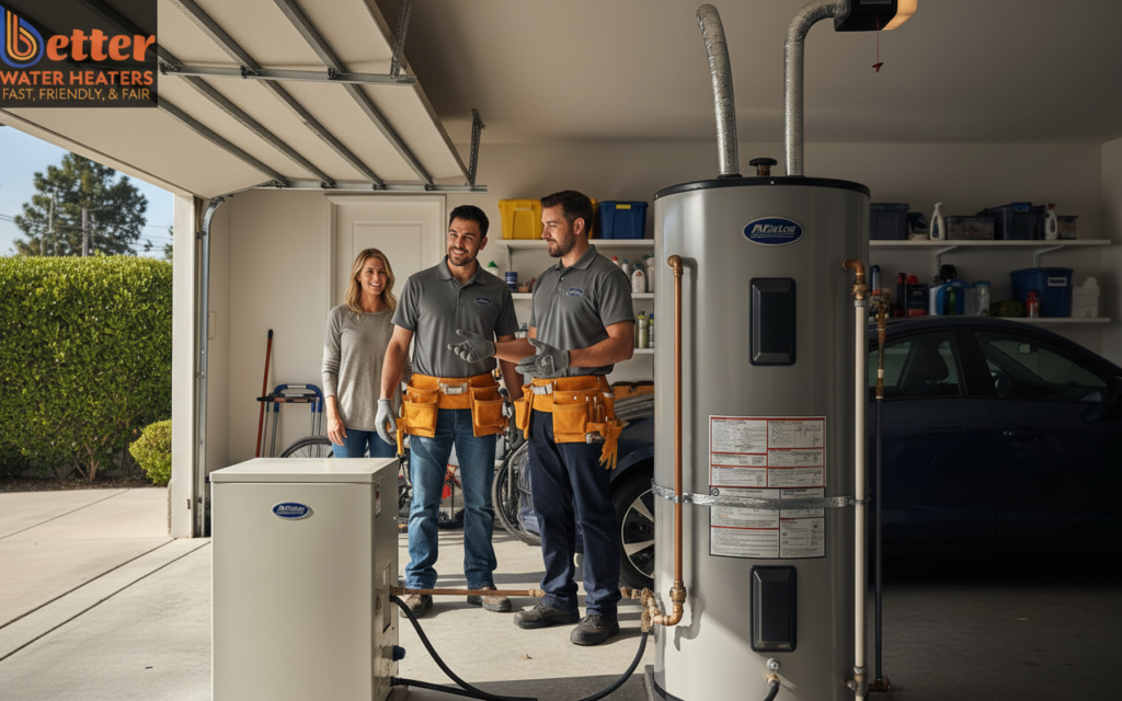 Comparison of an undersized solar water heater bundle unit vs a professional installation