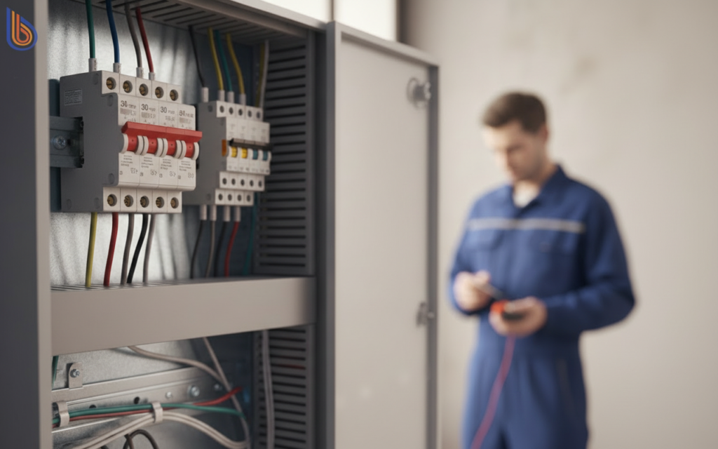 Professional installation meeting water heater electrical panel requirements in a Bay Area home