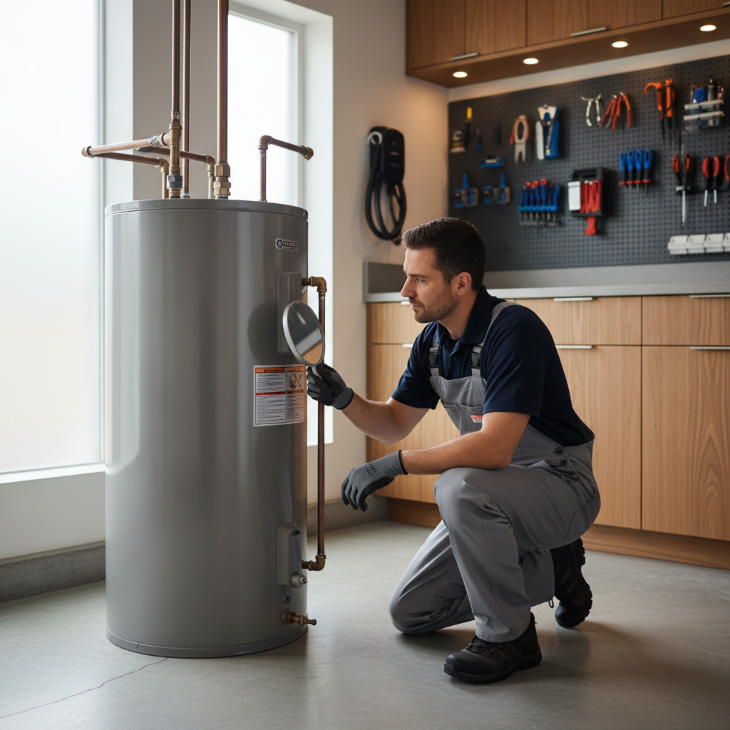 Installing a stainless steel water heater tank in a Bay Area home