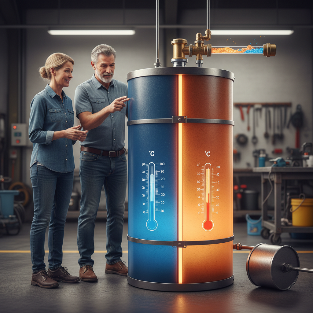 Infographic comparing standard storage vs thermal energy storage capacity
