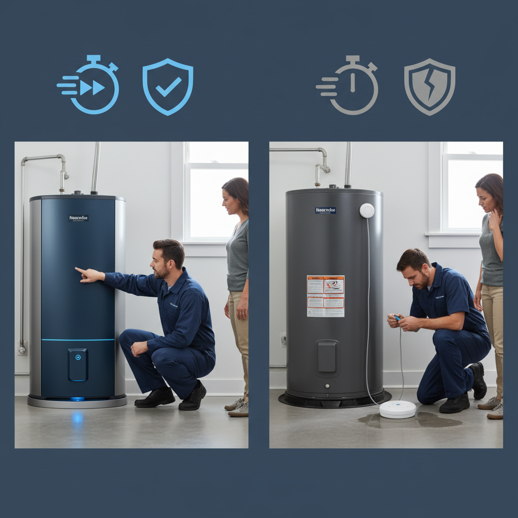 Infographic comparing integrated vs add-on smart leak detection reliability