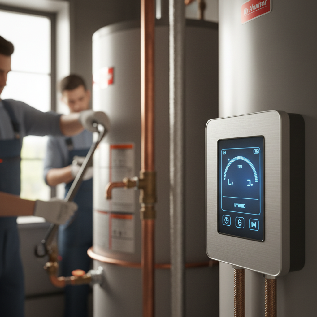 Digital controller for cold climate heat pump water heater optimization